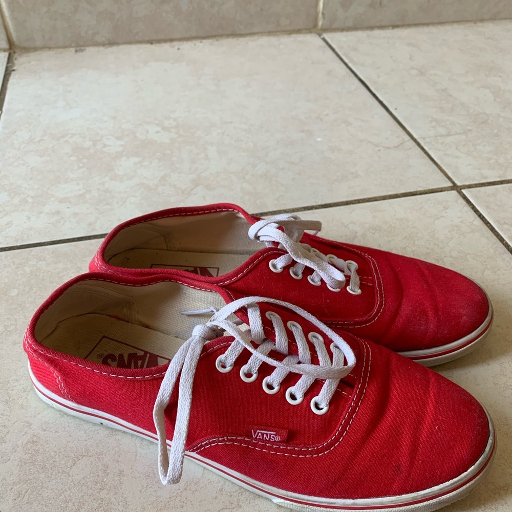 Red vans